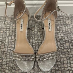 Silver Nina Dress Shoes